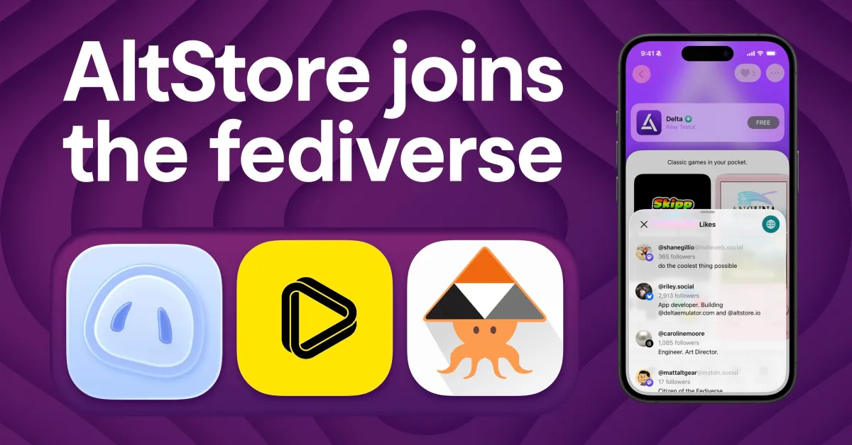 AltStore PAL güncellemesi sosyal web özellikleri ve Liquid Glass tasarımı getiriyor