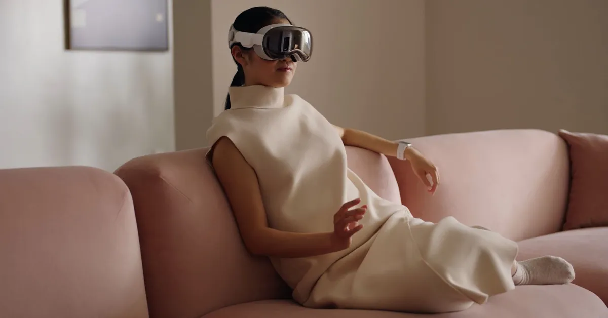 Se dice que las gafas de Apple admitirán gestos manuales al estilo Vision Pro.