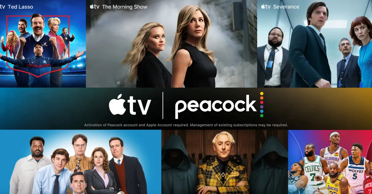 Peacock a 2$ al mese per gli utenti Apple TV