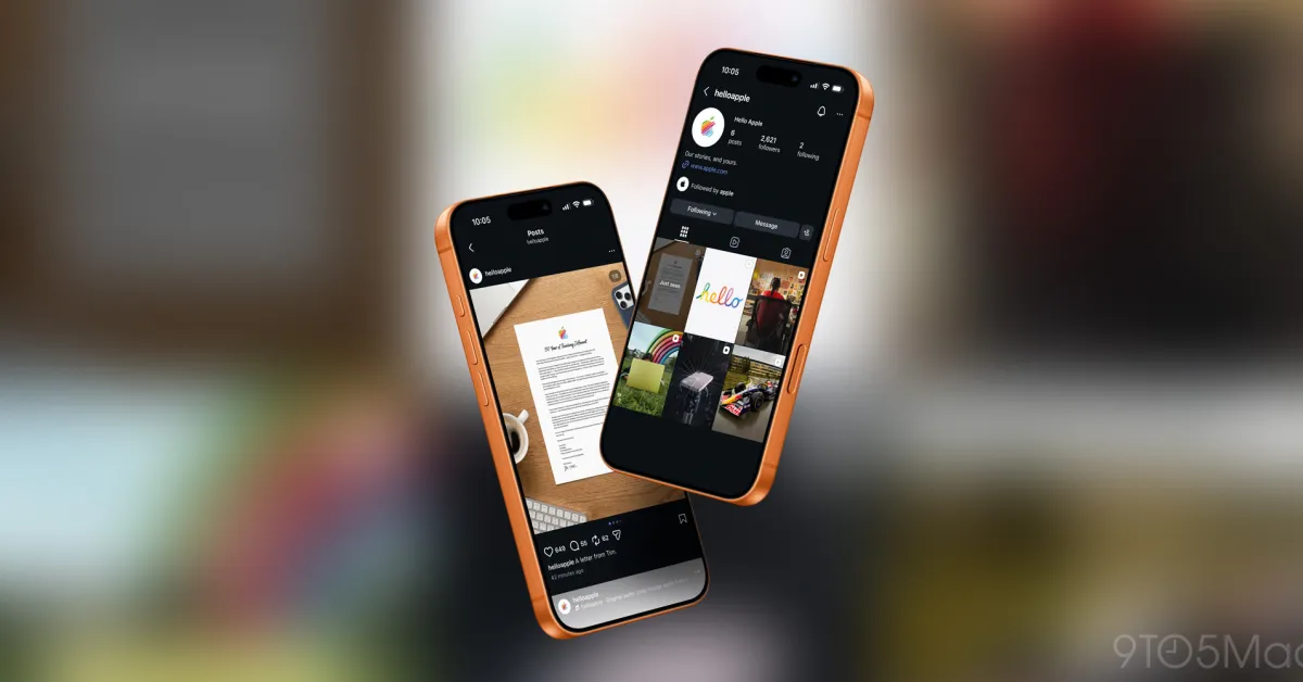 Apple yeni ‘Hello Apple’ Instagram hesabını başlattı