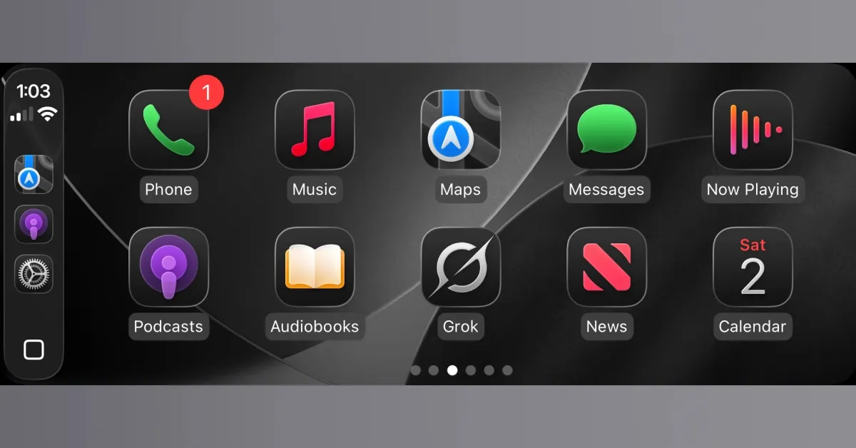 Grok Modo de Ses Llega a Apple CarPlay