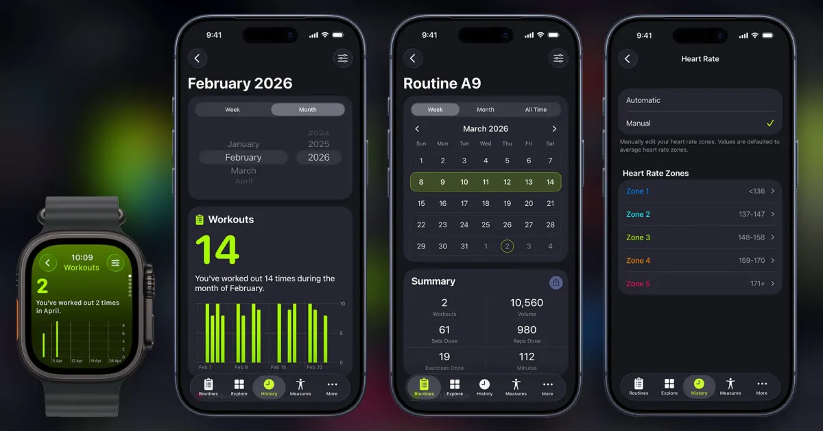 SmartGym erweitert die Personalisierung mit angepassten Herzfrequenzzonen und intelligenterer Routinenverfolgung