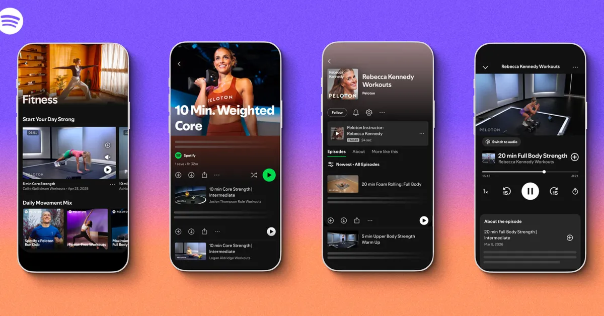 Spotify, Ücretsiz ve Premium Kullanıcılar için Rehberli Egzersiz Deneyimleri Sunuyor