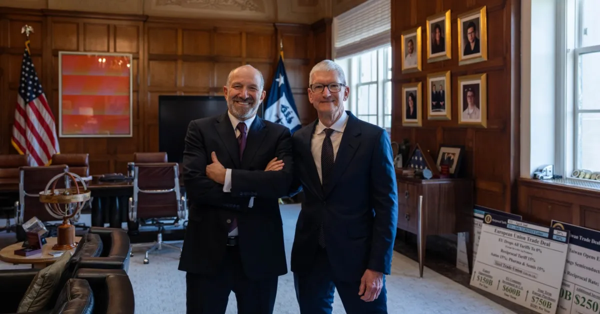 La participación de Tim Cook en el evento de la Casa Blanca