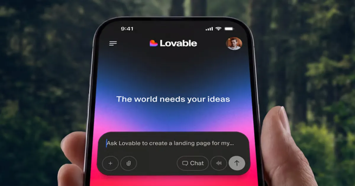 La plateforme de codage Vibe Lovable est désormais disponible sur iPhone.