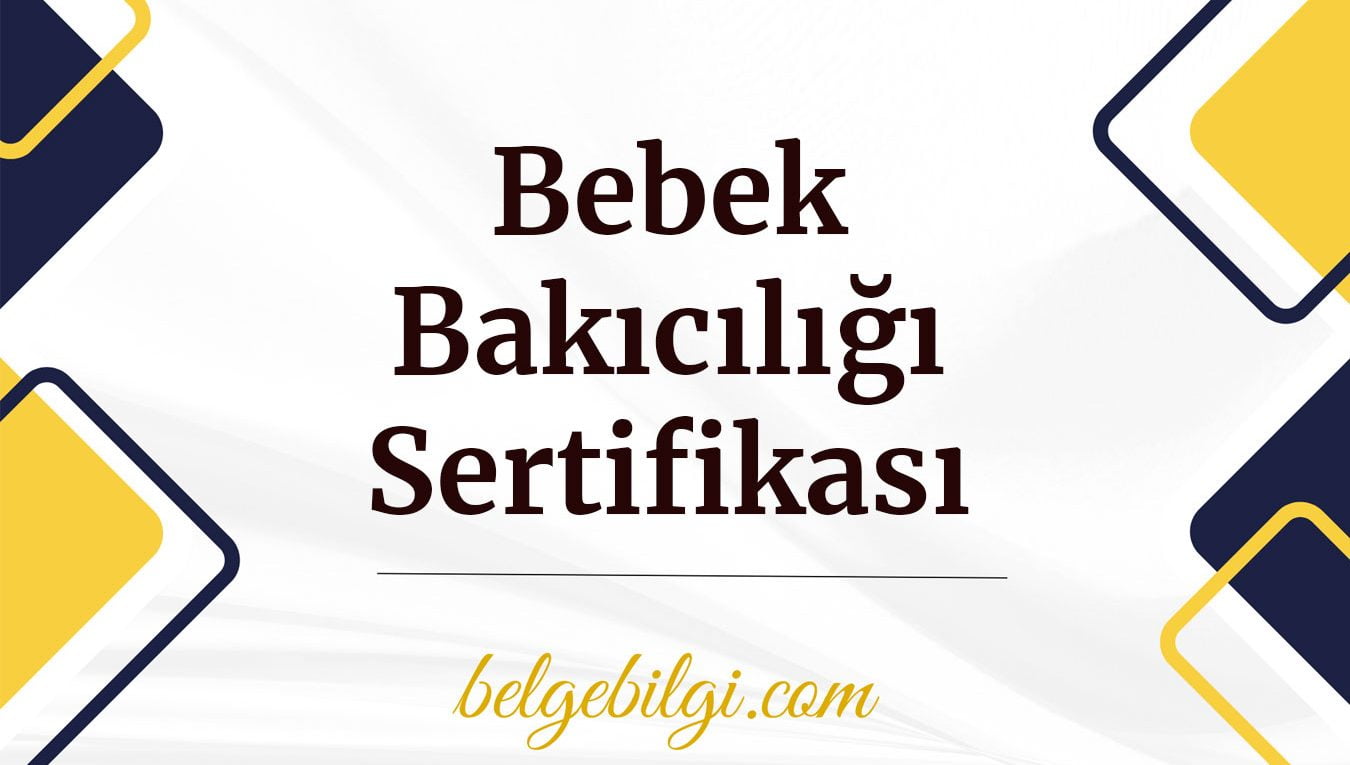 bebek bakiciligi sertifikasi